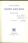 Hartog, Jan de - Gods geuzen: Roman in drie delen dit is deel een