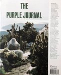 Fleiss, Elein (ed) - The Purple Journal No.12. 46 days from 12 May to 6 September 2007.