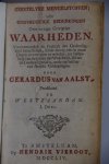Alberthoma, Robertus - Liederen ter onderwyzing in de stellige, zinnebeeldige, en voorbeeldige godgeleertheid mitsgaders enige geestelyke prenten : verdeelt in vier boeken  waarbij:  Mengeldichten behelzende enige godgeleerde stoffen en vaderlandse geschiedenissen b...