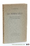 Minkowski, E. - Le Temps Vécu. Études phénoménologiques et psychopathologiques.