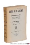 Arintero, P. Fr. Juan G. - Cantar de los Cantares. Exposición Mistica con nueva version castellana acomodada al original texto de la vulgata y variantes del hebreo y del griego. 2.a edición aumendata y corregida.