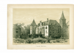 Craandijk, J. & Schipperus, P.A. - 't Huis Twickel. Originele getinte litho.