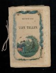 Grootvader Sprankhof - Kunt gij al tien tellen? (ca. 1850) Prentenboekje met handgekleurde gravures en rijmende teksten bij de getallen van 1 tot 10. De blz.  met negen ontbreekt