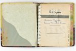 Onbekend - Recipes - Diary 1977 ringbandje (4 foto's)