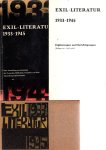 Berthold, Werner (ed.) - Exil-Literatur 1933-1945. Eine Ausstellung aus Bestanden der Deutschen Bibliothek, Frankfurt am Main. (Sammlung Exil-Literatur). Berthold, Werner (ed.) - Exil-Literatur 1933-1945. Eine Ausstellung aus Bestanden der Deutschen Bibliothek, Frankfurt am Main. (Sammlung Exil-Literatur).