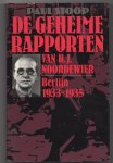 Noordewier - Geheime rapporten h.j. noordewier berlijn 1933-1935