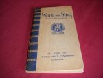 Patricia Dunham Hunt (voorwoord) - Work and sing - International songbook 1855 Paris 1955 - World YMCA Centennial Conference