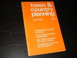 Ian Lyon (ed.) - Town and Country planning - APRIL 1971 - vol. 39. no. 4.