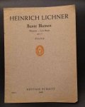 Heinrich Lichner - Heinrich Lichner Bunte Blumen    Flowers   Les Fleurs  opus 111 Piano  Schott 1680