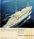 Swedish American Line - Ms Kungsholm and Ms Gripsholm Deckplan