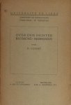 Herreman - Closset, Fr. - Over den dichter Raymond Herreman.