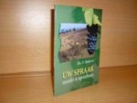 Ralevic; Ds. S. - Uw spraak maakt u openbaar