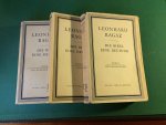 Ragaz, Leonhard - Die Bibel eine Deutung - Band I Die Urgeschichte; Band II Moses; Band III Die Geschichte Israels