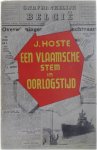 J. Hoste - Een Vlaamsche Stem in Oorlogstijd