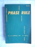 Alexander Findlay & Campbell, A.N. & Smith, N.O. - the Phase rule and Its Applications