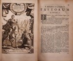 OVIDIUS NASO, PUBL. - Operum Tom. 3. Fastor lib. Tristium De Ponto & in Ibin. Cum notis selecifs. Varior Studio B. Cnippingii.