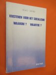 Girardi giulio - Kristenen voor het socialisme  Waarom ? Waartoe?