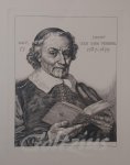 REITSMA-VALENÇA, ENGELIEN, - Portrait of Dutch poet Joost van den Vondel