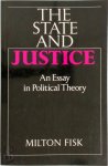 Milton Fisk - The State and Justice
