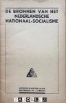 A.A. Mussert - De Bronnen van het Nederlandsche Nationaal-Socialisme