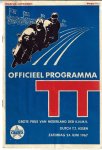  - TT Assen Officieel Programma 24 juni 1967
