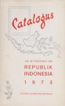 Uitgeverij Zonnebloem - Catalogus van de postzegels der Republik Indonesia 1973