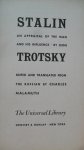 Trotsky Leon  edited and translated by Charles Malamuth - Stalin       - An Appraisal of the Man and His Infuence -