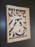 BERNADOTTE, FOLKE, - Het einde.