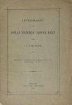Uhlenbeck, C.C. - Levensbericht van Johan Hendrik Caspar Kern.
