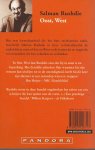 Rushdie, Salman . Vertaald door Eugene  Dabekaussen en Tilly Maters  Omslagontwerp Ben Laloua Foto auteur Nick Vaccaro - Oost, West