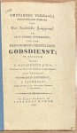 Loup, R. M. - Religion, 1826, Jewish Conversion | Omstandig verhaal betreffende den overgang van drie Israëlitische huisgezinnen te Zalt-Bommel woonachtig tot den Hervormden Christelijken Godsdienst : in brieven Omstandig verhaal betreffende den overgang v...