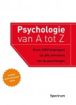 Ad Bergsma 66928 - Psychologie van A tot Z ruim 4000 begrippen op alle terreinen van de psychologie