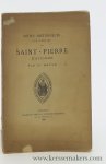 Bayle, G. - Notes historiques sur l'église de Saint - Pierre d'Avignon.