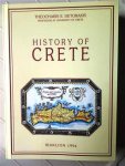 DETORAKIS Theocharis E. (Professor at the University of Crete) - History of Crete [Kreta]
