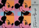 WARHOL, Andy - Andy Warhol - Mickey Mouse Printbook.