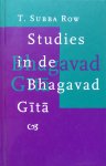 Subba Row, Tallapragada - Studies in de Bhagavad Gita