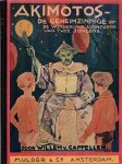 Cappellen, willem van - Akimotos de geheimzinnige of de wonderlijke avonturen van twee jongens.