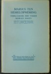 Mariale dagen (4 : 27-08-1934-29-08-1934 : Tongerloo) - Maria;s ten hemelopneming : verslagboek der vierde Mariale dagen, gehouden in de Norbertijner Abdij van O.L. Vrouw te Tongerloo van 27 tot 29 Augustus 1934.