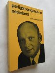 Hoogendijk  Dr. F.A. - Partypropaganda in nederland