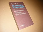 Louis Boon - De list der wetenschap Variatie en selectie: vooruitgang zonder rationaliteit Louis Boon - De list der wetenschap Variatie en selectie: vooruitgang zonder rationaliteit