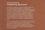 Houtkoop Hanneke - Establishing agreement