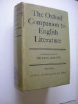 Harvey, Sir Paul, comp. and ed. - The Oxford Companion to English Literature, Third Edition