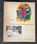 Zahn, Leopold - Einführung in die Französische Malerei der Gegenwart