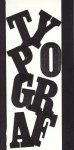 BINSBERGEN, Jaap - Typograf. Aanbieding restanten drukletters: 'What you see is what you get '. (Letterproef).