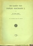 ELLER, Karl - Die Rassen von Papilio Machaon L. Mit 16 Lichtdruck Tafeln und 6 Beilagen