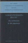 Asser, C. - Handleiding tot de beoefening van het Nederlands Burgerlijk Recht, Verbintenissenrecht. Deel I. De verbintenis in het algemeen
