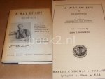 Osler, William - A Way of Life by William Osler. An Address Delivered To Yale Students Sunday Evening April 20th, 1913.