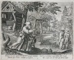 Sadeler, Raphael I (1560-1632) and Sadeler, Johannes I (1550-1600), after Vos, Maarten de (1532-1603) - [Antique landscape print, ca 1600] EPHAESTIO (nr. 3 from the serie ORACULUM ANACHORETICUM), published ca 1600.