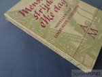 Haesaert, Clara / Ghysen, Jos / Roux, W.J. / e.a. - Mensen strijden elke dag...: novellen van Limburgse schrijvers.