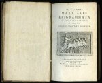 VALERII, M. / VALERIUS, M. - Martialis Epigrammata ad optimas editiones collata, Praemittitur notitia literaria studiis Societatis bipontinae (Latin Edition) 2 Volumes